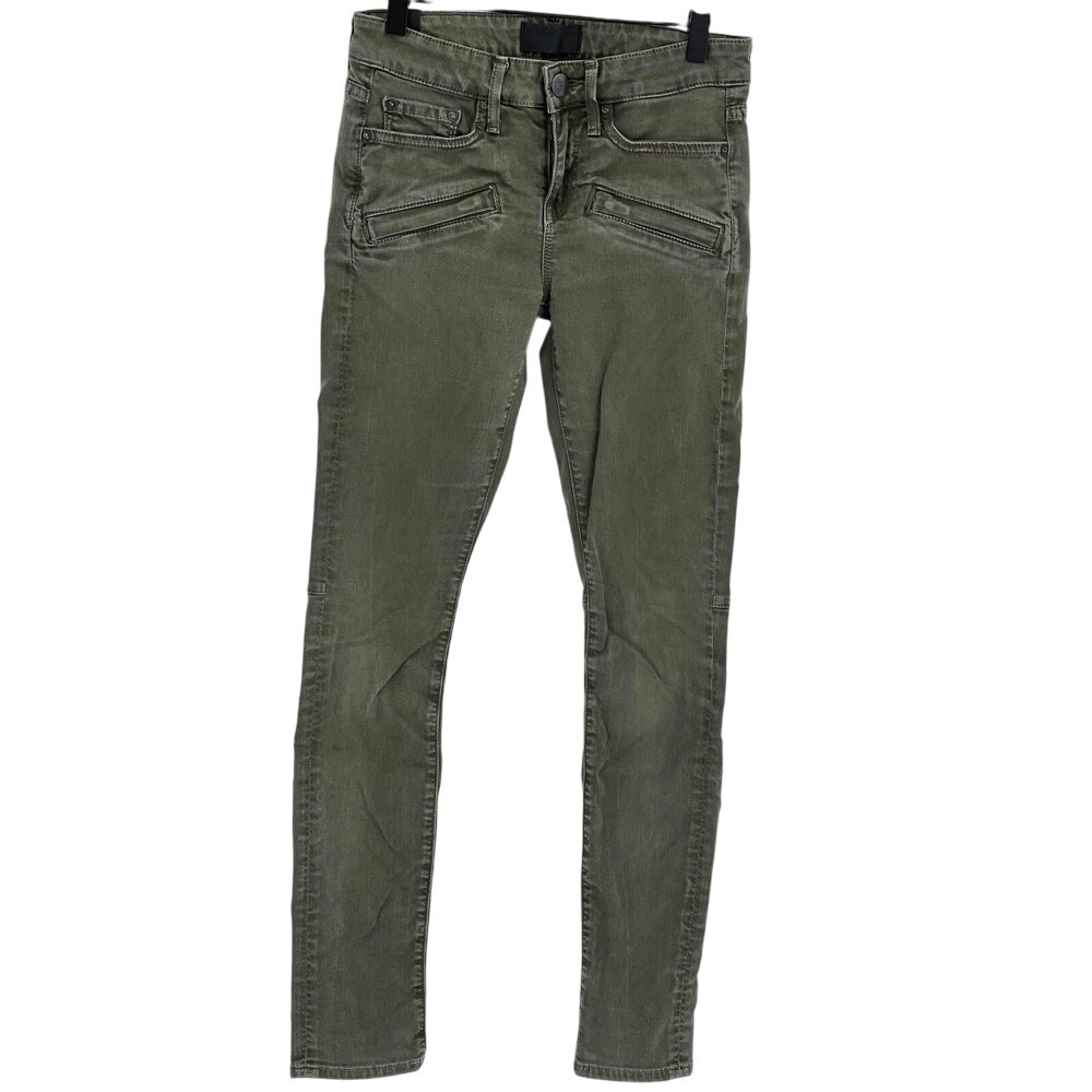 Vince Skinny‎ Green Jeans Women's Size 25